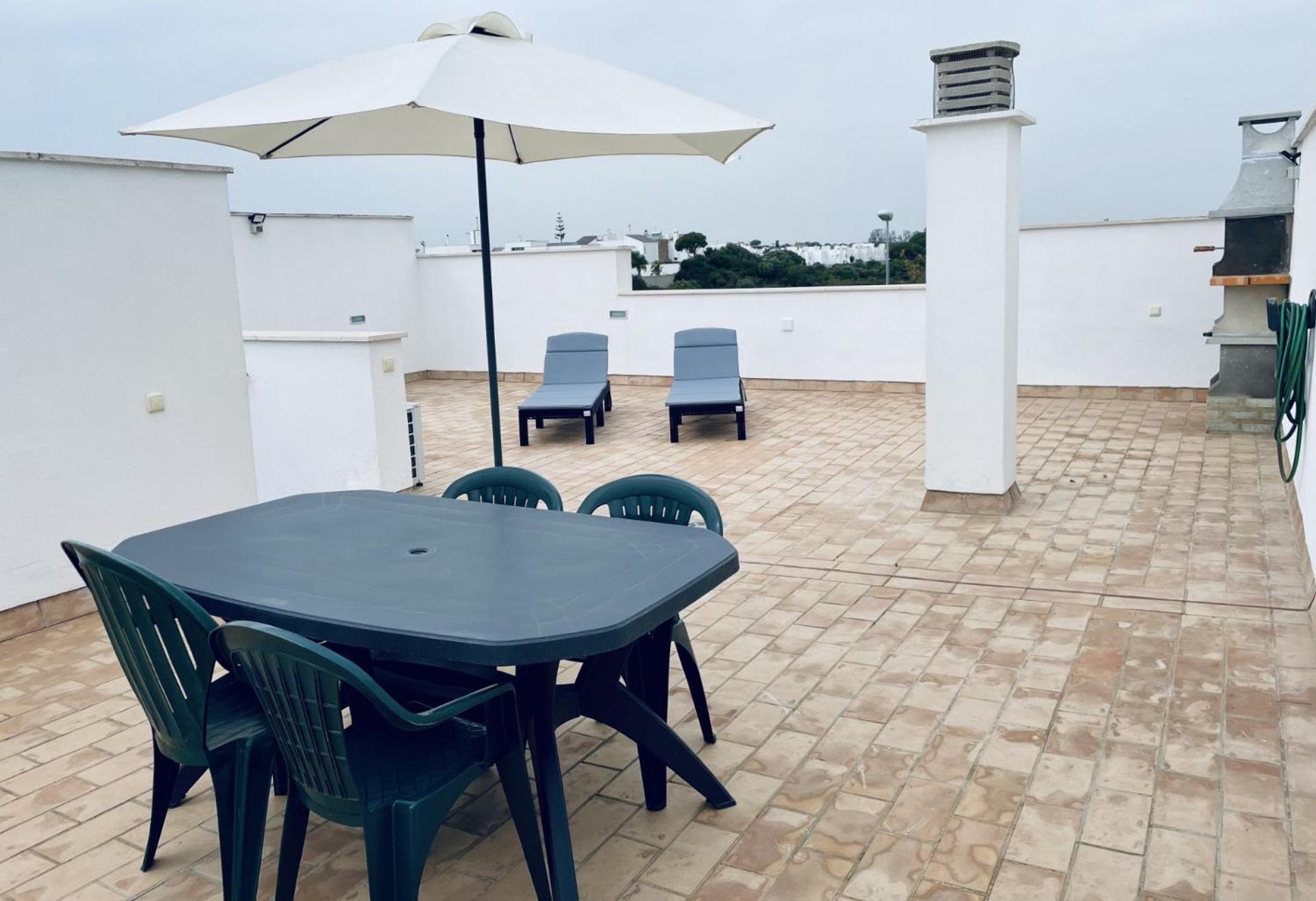 Atico Premium Conil Con 2 Terrazas, Parking, Piscina, Aire Ac Y Wifi -Solo Familias Y Parejas- Apartment Conil De La Frontera Luaran gambar
